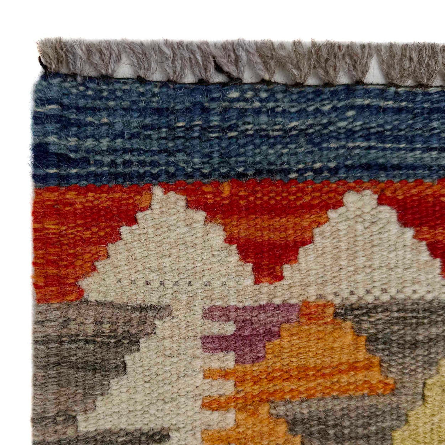 Vegetable Kilim Runner 2' 7" x 6' 7" (ft)- No. P36984