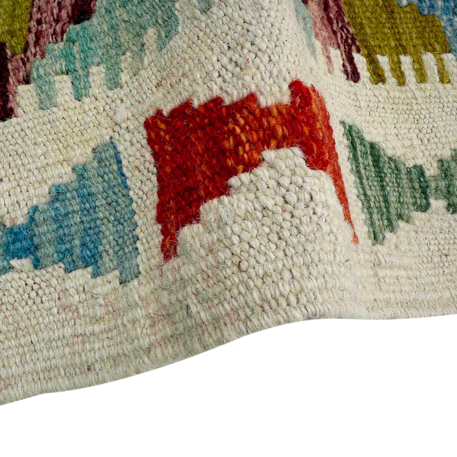 Vegetable Kelim Runner 2' 6" x 6' 5" (ft)- No. P36992