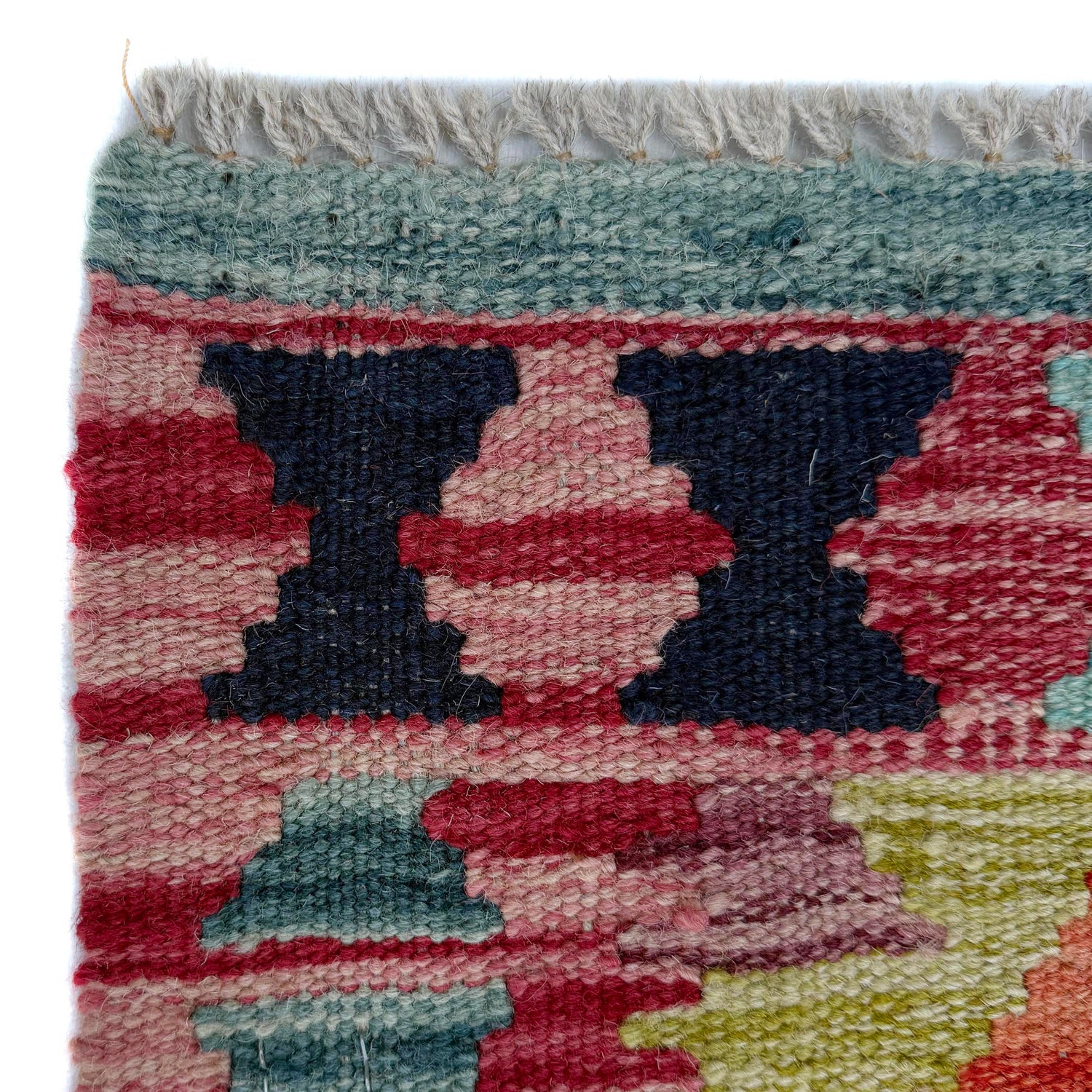 Vegetable Kelim Runner 2' 9" x 6' 7" (ft)- No. P36993