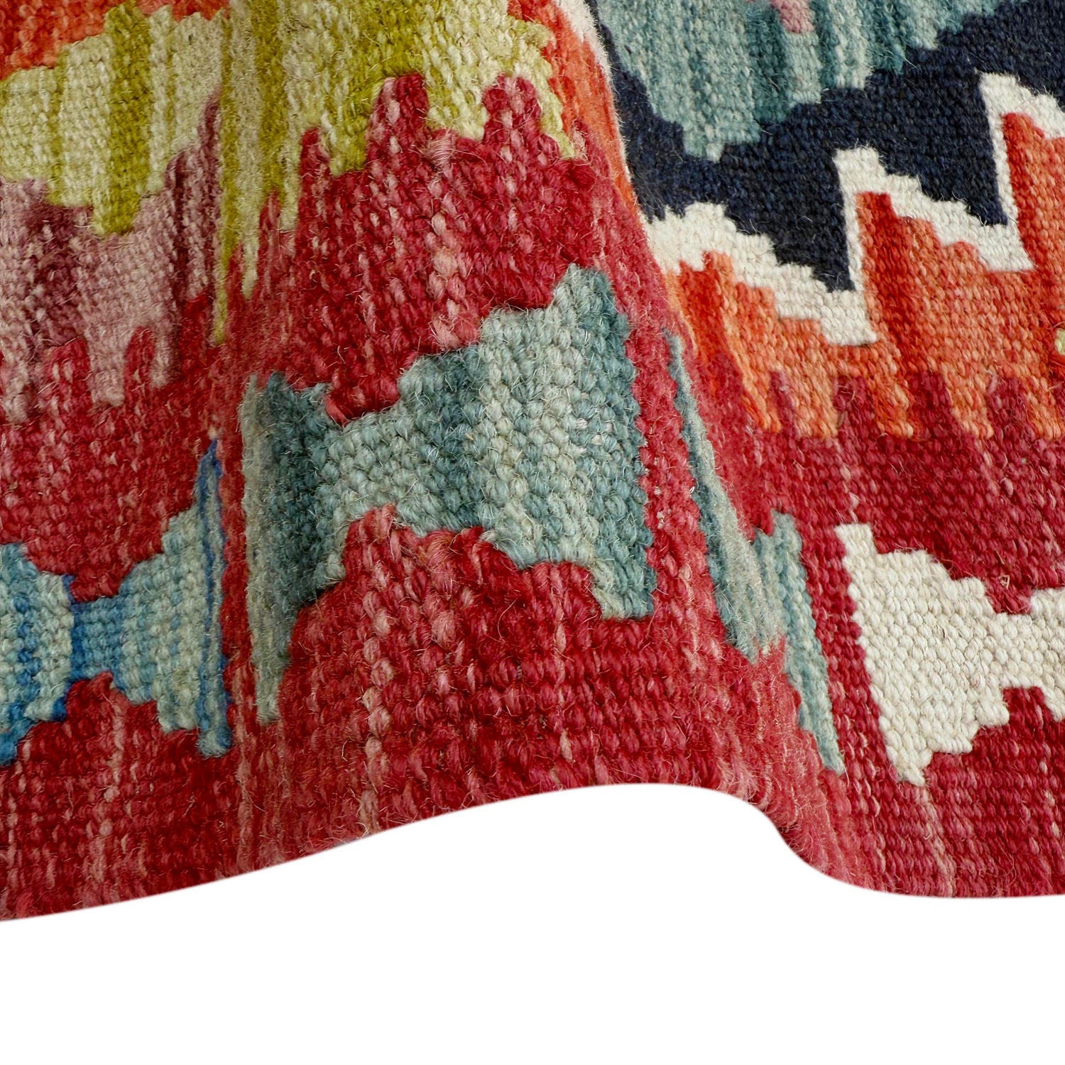 Vegetable Kelim Runner 2' 9" x 6' 7" (ft)- No. P36993