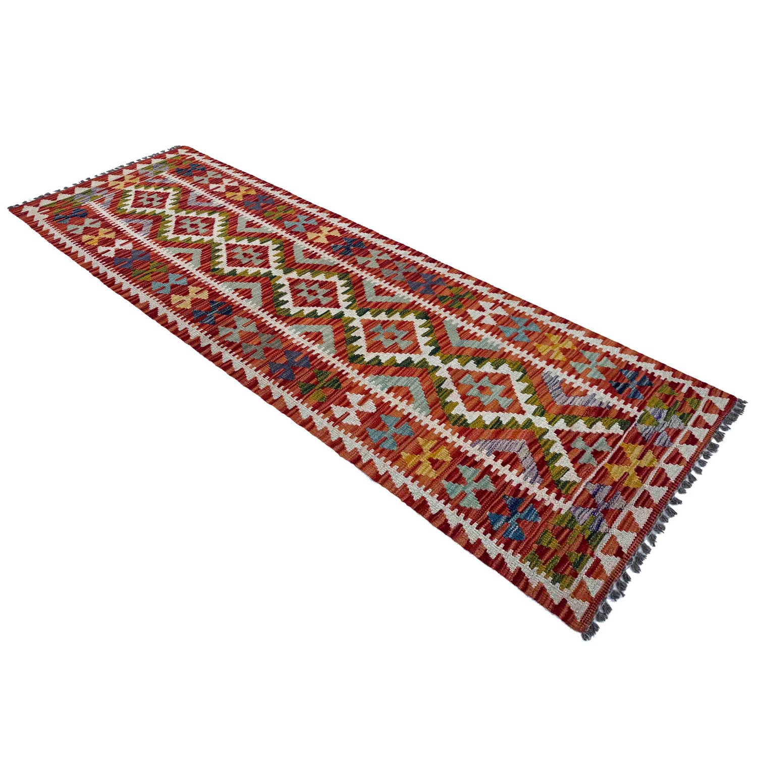 Vegetable Kilim Runner 2' 4" x 6' 11" (ft)- No. P36994
