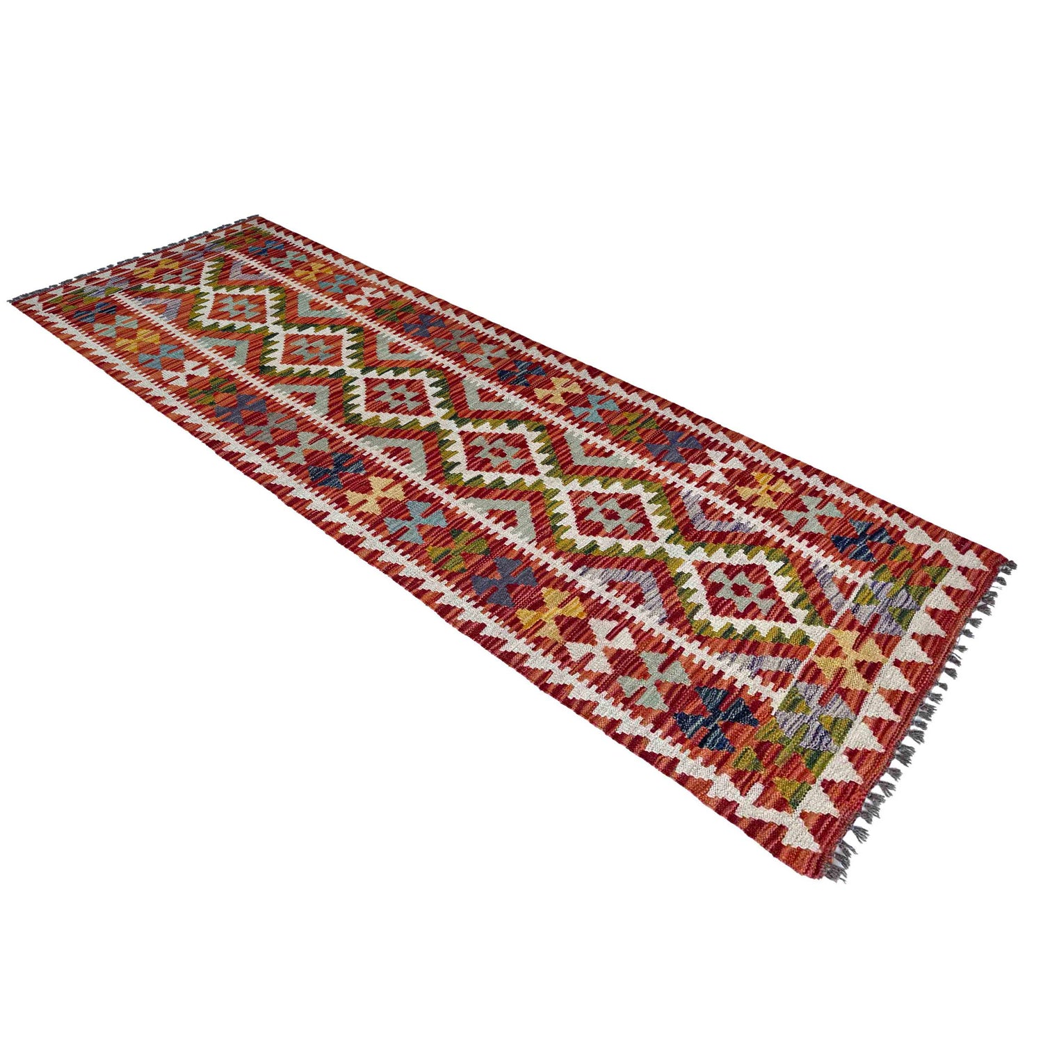Vegetable Kilim Runner 2' 4" x 6' 11" (ft)- No. P36994