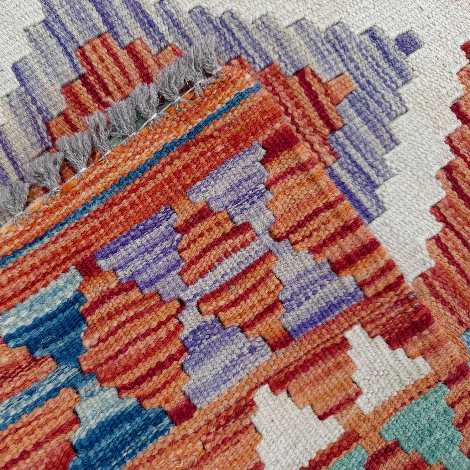 Vegetable Kelim Runner 2' 7" x 6' 4" (ft)- No. P37002