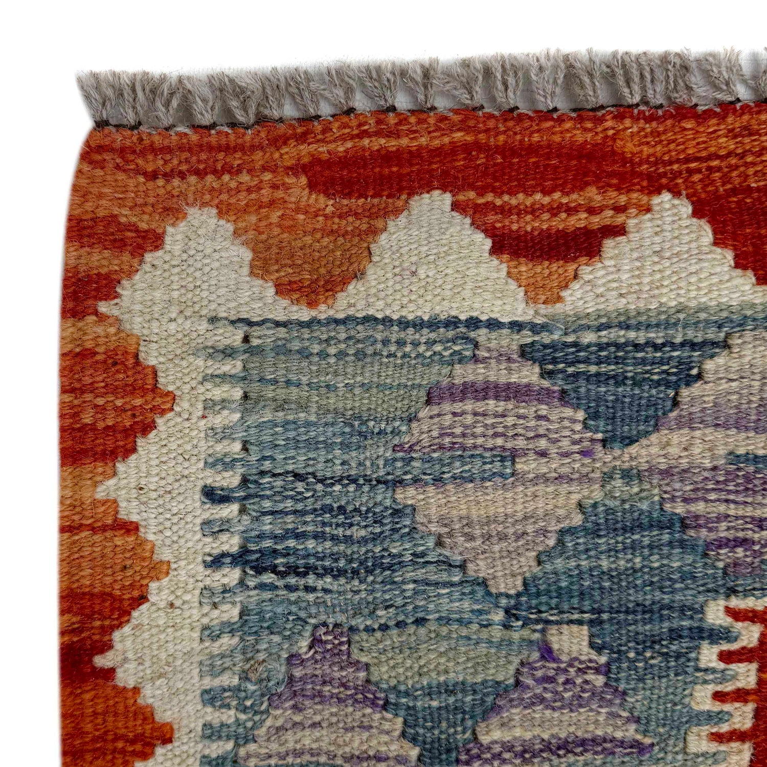 Vegetable Kilim Runner 2' 6" x 9' 4" (ft) - No. P37007