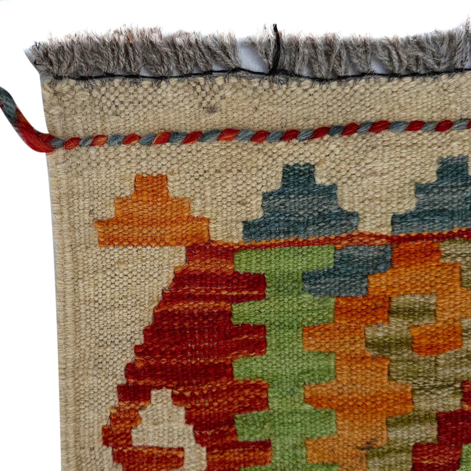 Vegetable Kelim Runner 2' 9" x 9' 7" (ft) - No. P37008