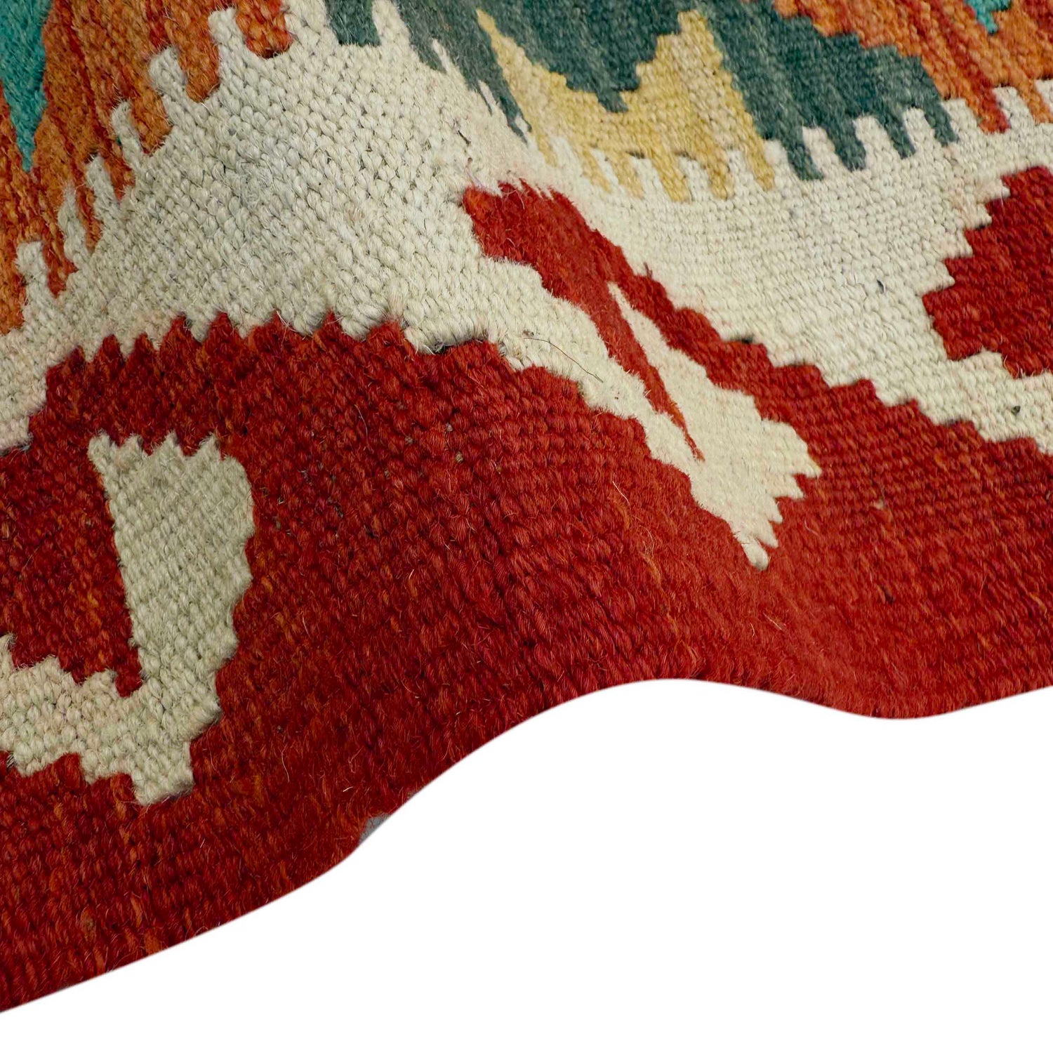 Vegetable Kelim Runner 2' 7" x 9' 6" (ft) - No. P37012
