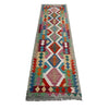 Vegetable Kelim Runner 2' 6" x 9' 10" (ft) - No. P37016