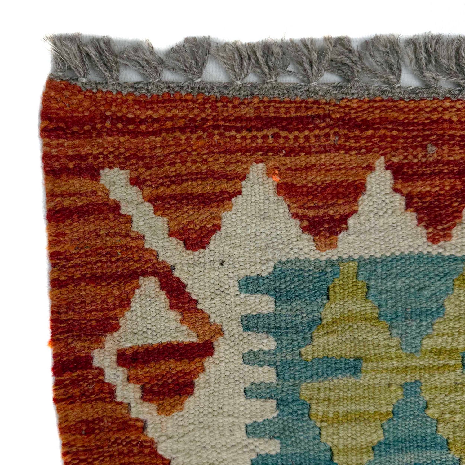Vegetable Kelim Runner 2' 9" x 9' 8" (ft) - No. P37018
