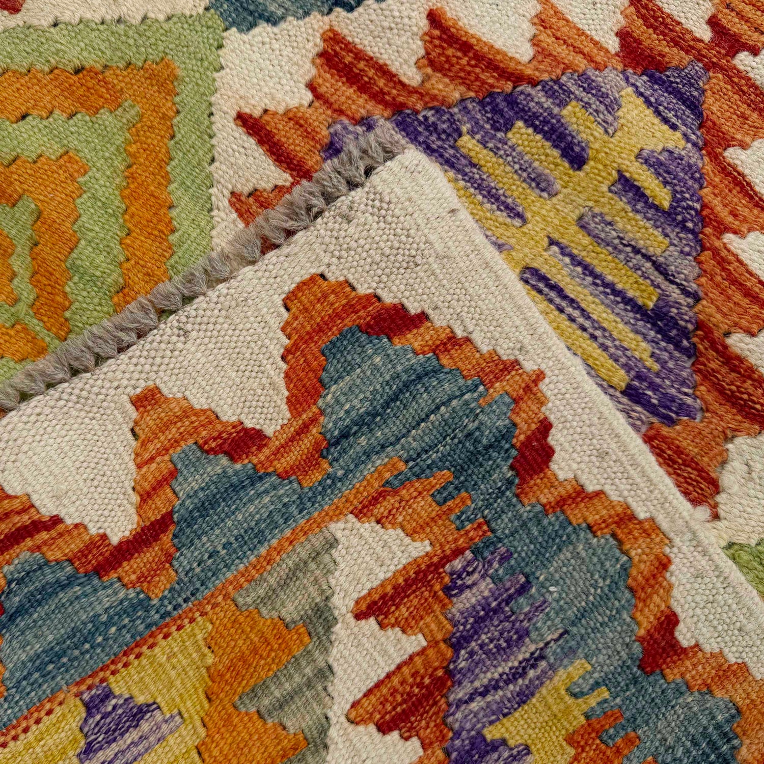Vegetable Kilim Runner 2' 9" x 10' 2" (ft) - No. P37024