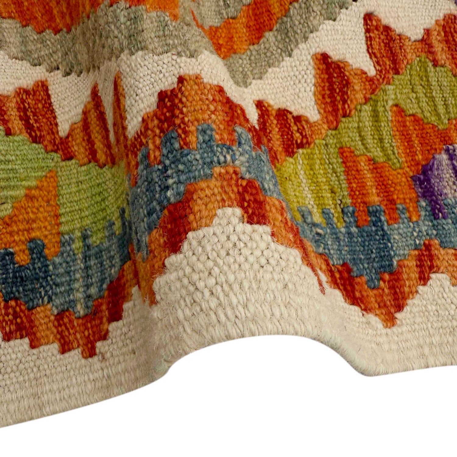 Vegetable Kilim Runner 2' 9" x 10' 2" (ft) - No. P37024