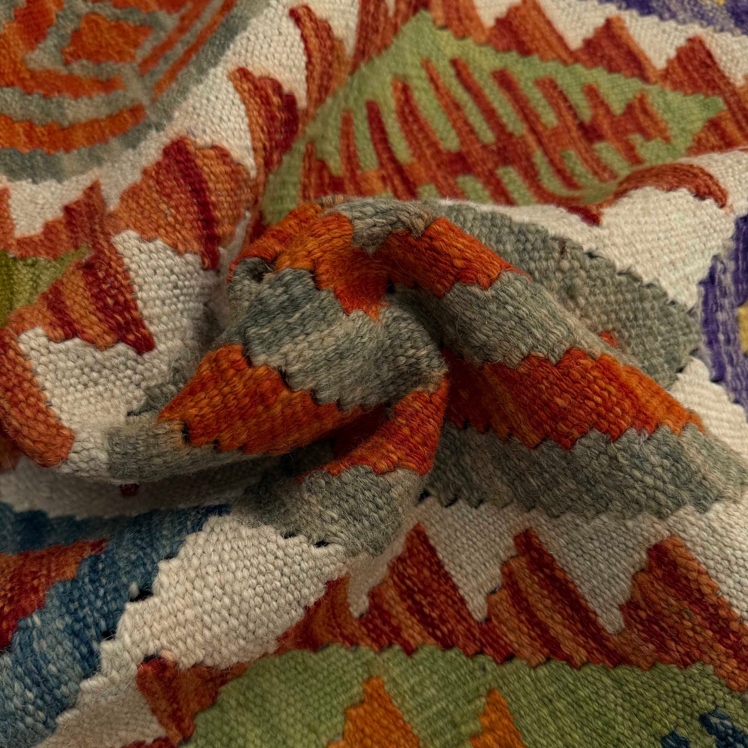 Vegetable Kilim Runner 2' 9" x 10' 2" (ft) - No. P37024