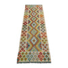 Vegetable Kilim Runner 2' 7" x 10' 1" (ft) - No. P37031