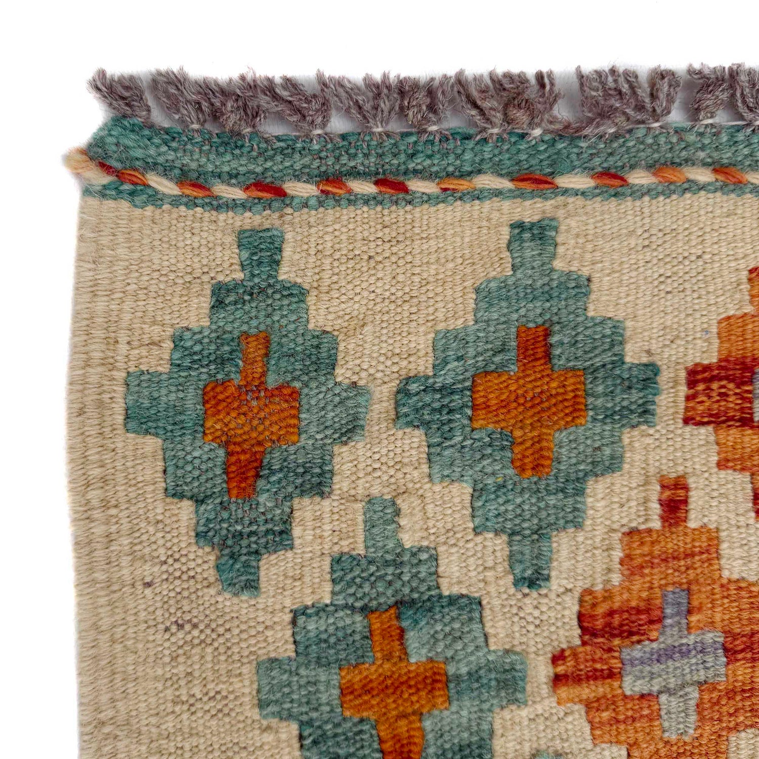 Vegetable Kilim Runner 2' 7" x 10' 1" (ft) - No. P37031