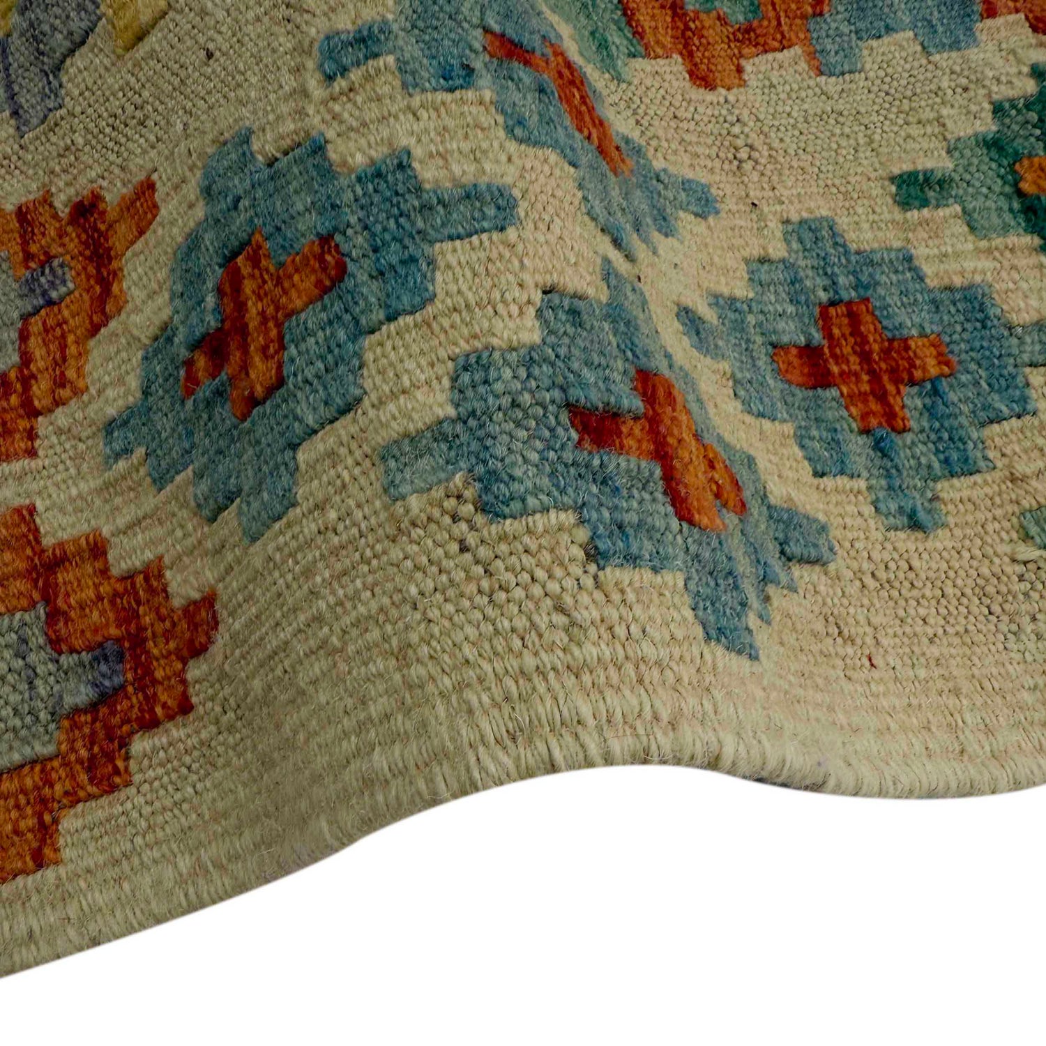 Vegetable Kilim Runner 2' 7" x 10' 1" (ft) - No. P37031