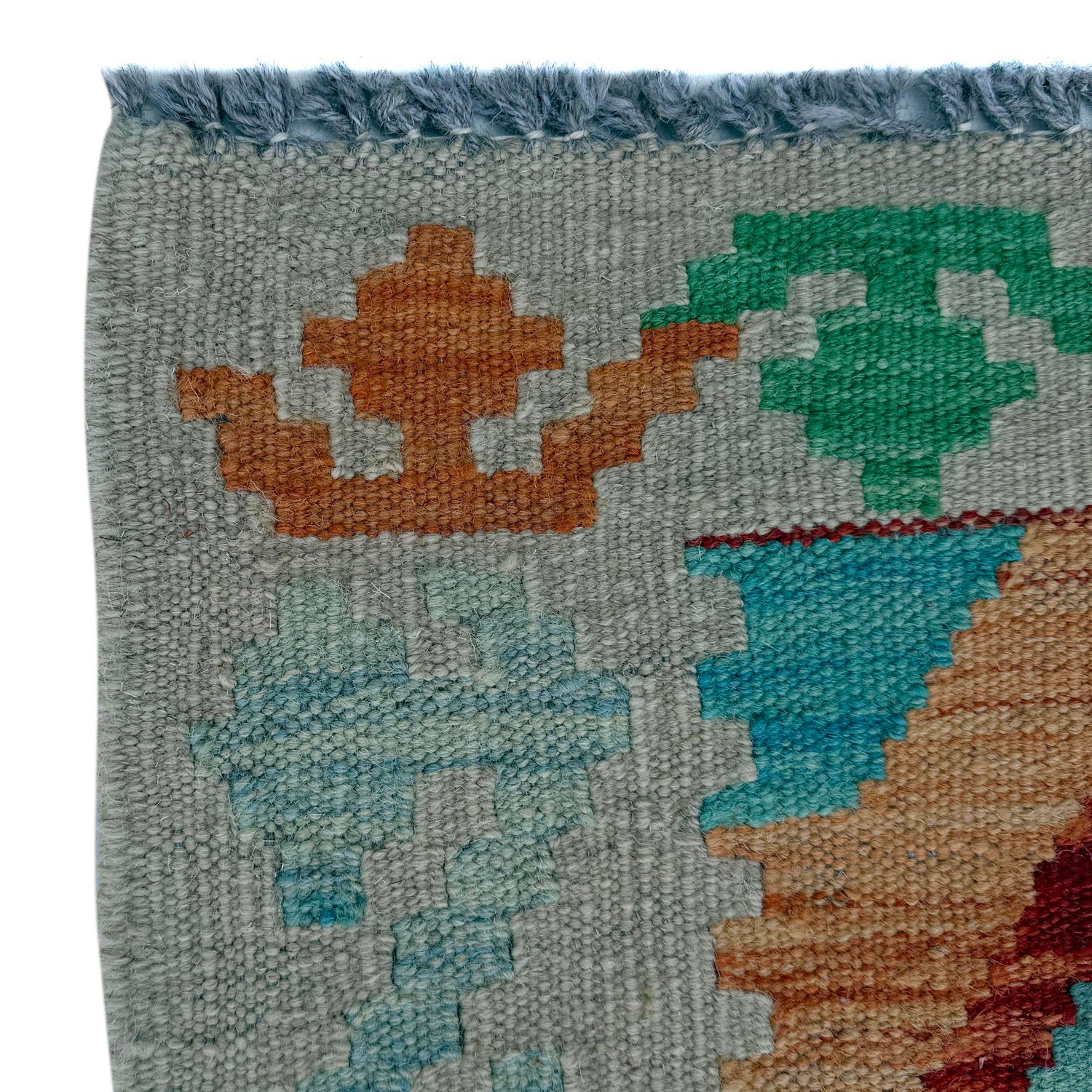 Vegetable Kilim Runner 2' 8" x 10' 0" (ft) - No. P37035