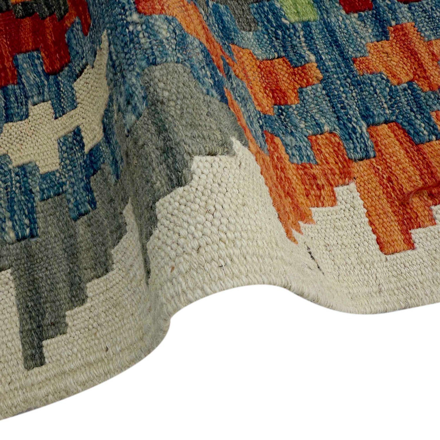 Vegetable Kilim Runner 2' 7" x 9' 3" (ft) - No. P37039