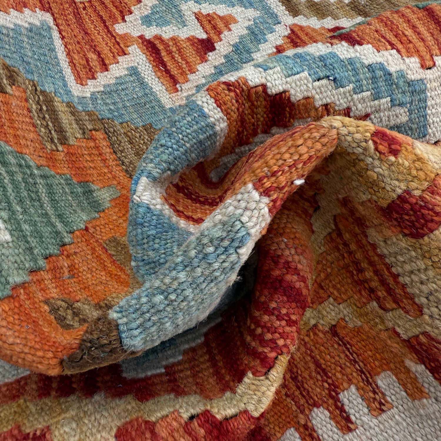 Vegetable Kelim Runner 2' 9" x 9' 9" (ft) - No. P37040