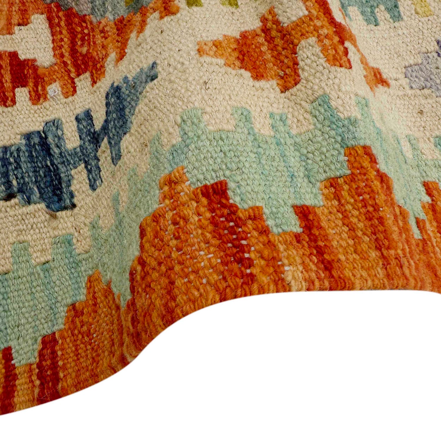 Vegetable Kelim Runner 2' 10" x 8' 0" (ft) - No. P37041