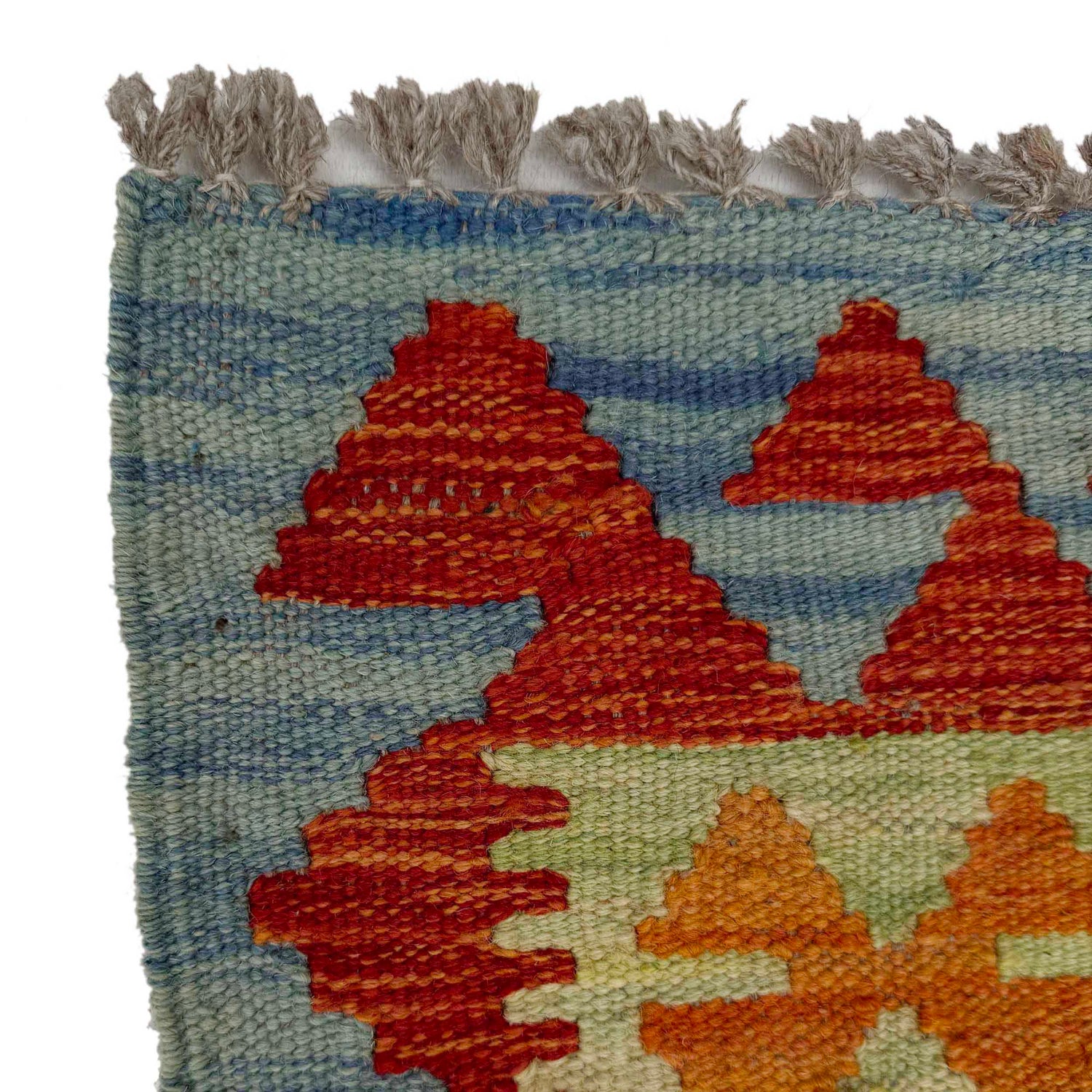 Vegetable Kilim Runner 2' 11" x 9' 5" (ft) - No. P37042