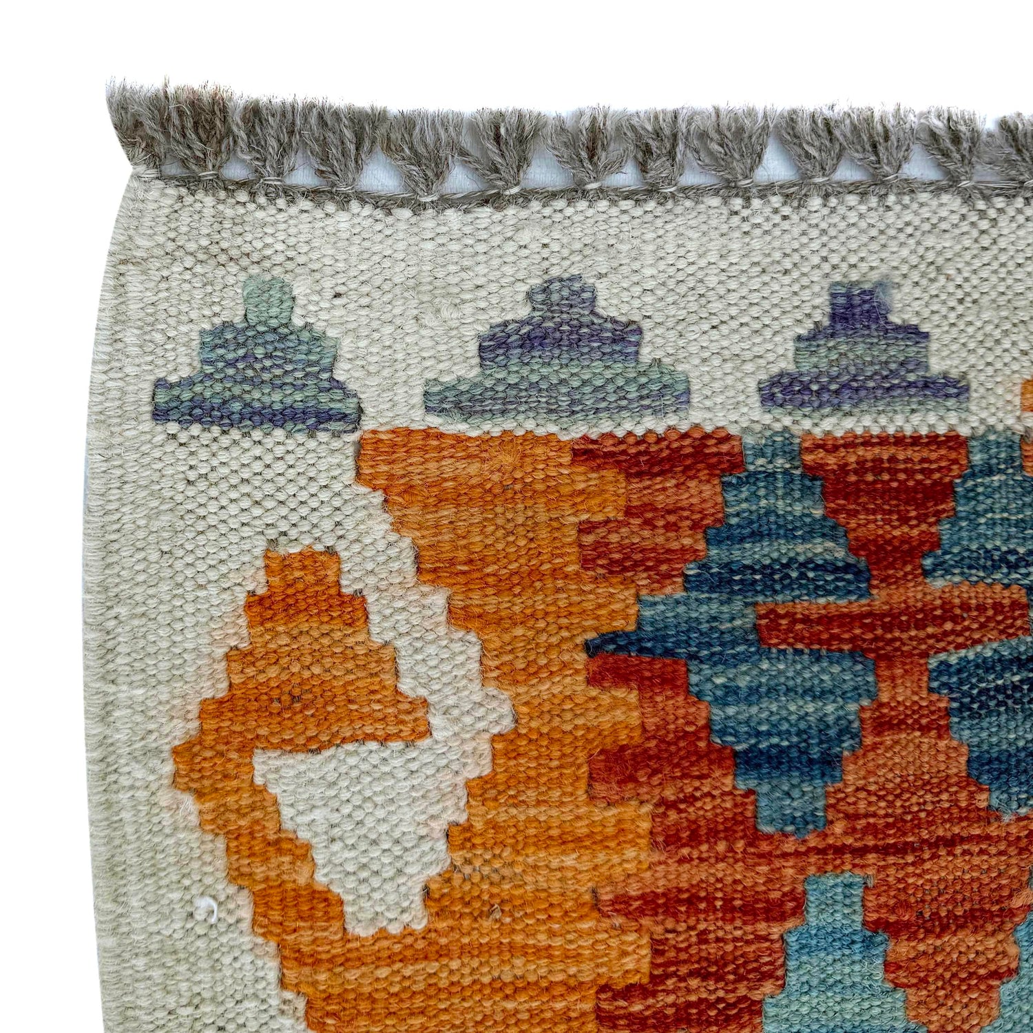 Vegetable Kilim Runner 2' 7" x 9' 8" (ft) - No. P37043