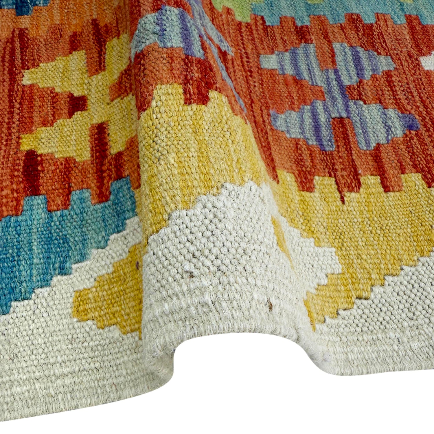 Vegetable Kilim Runner 2' 7" x 9' 8" (ft) - No. P37043