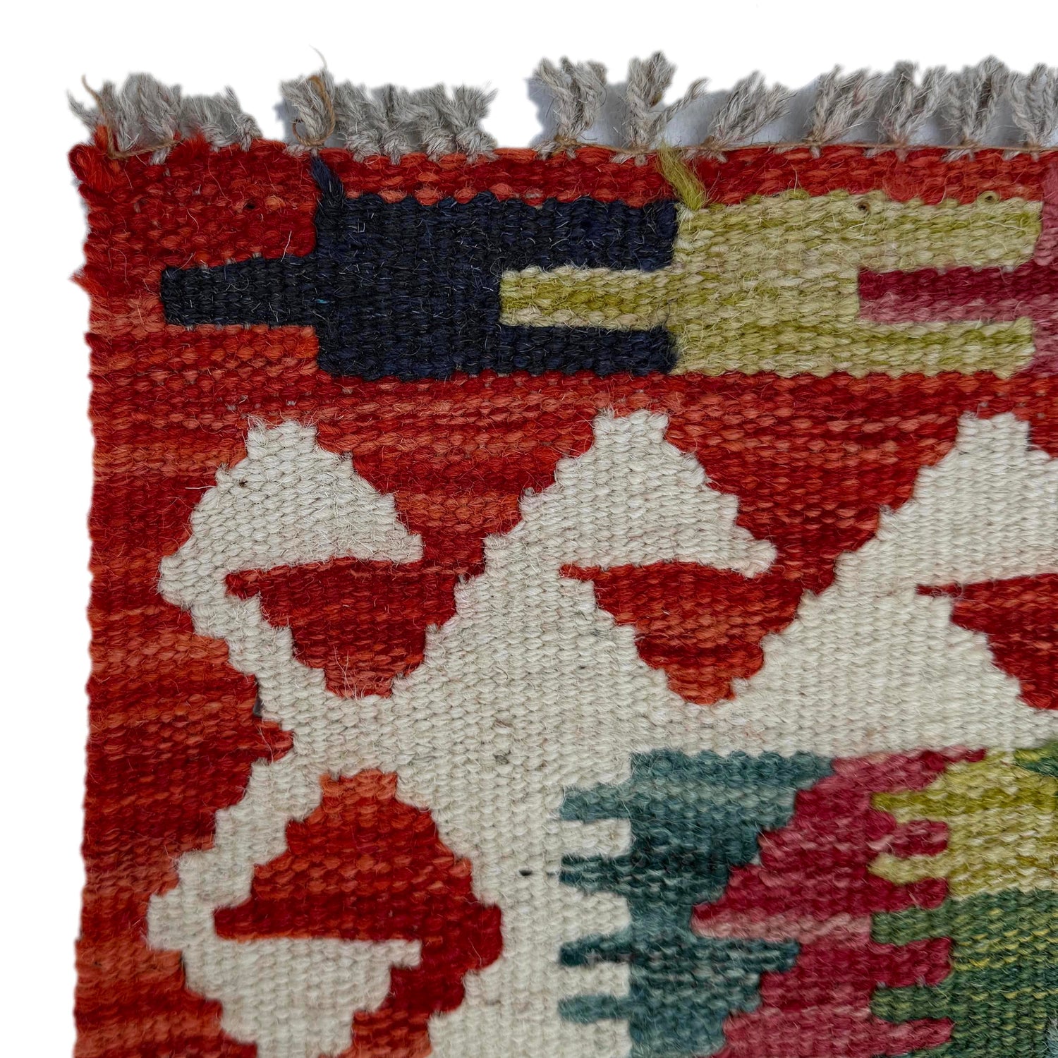Handmade Vegetable Kilim 2' 9" x 4' 2" (ft) - No. P37053