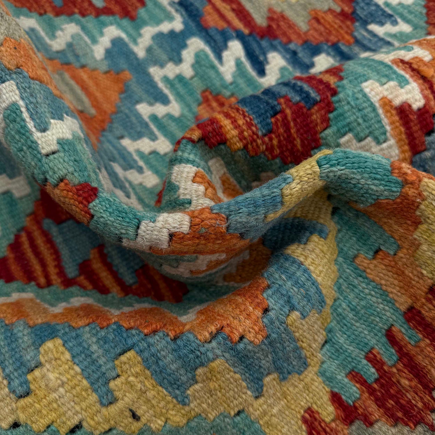 Vegetable Kilim Runner 2' 9" x 9' 9" (ft) - No. P37059