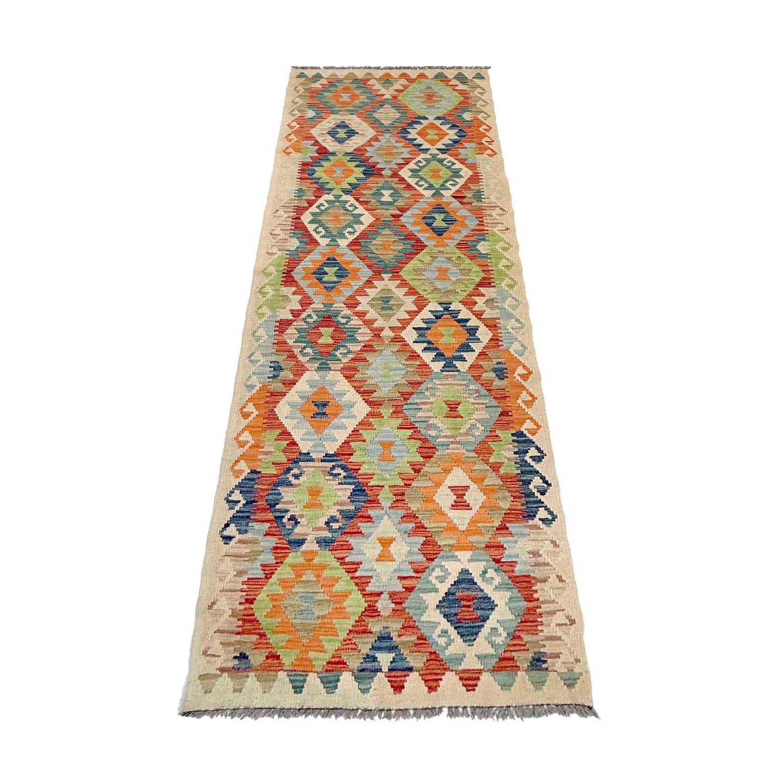Vegetable Kilim Runner 2' 8" x 9' 8" (ft) - No. P37066