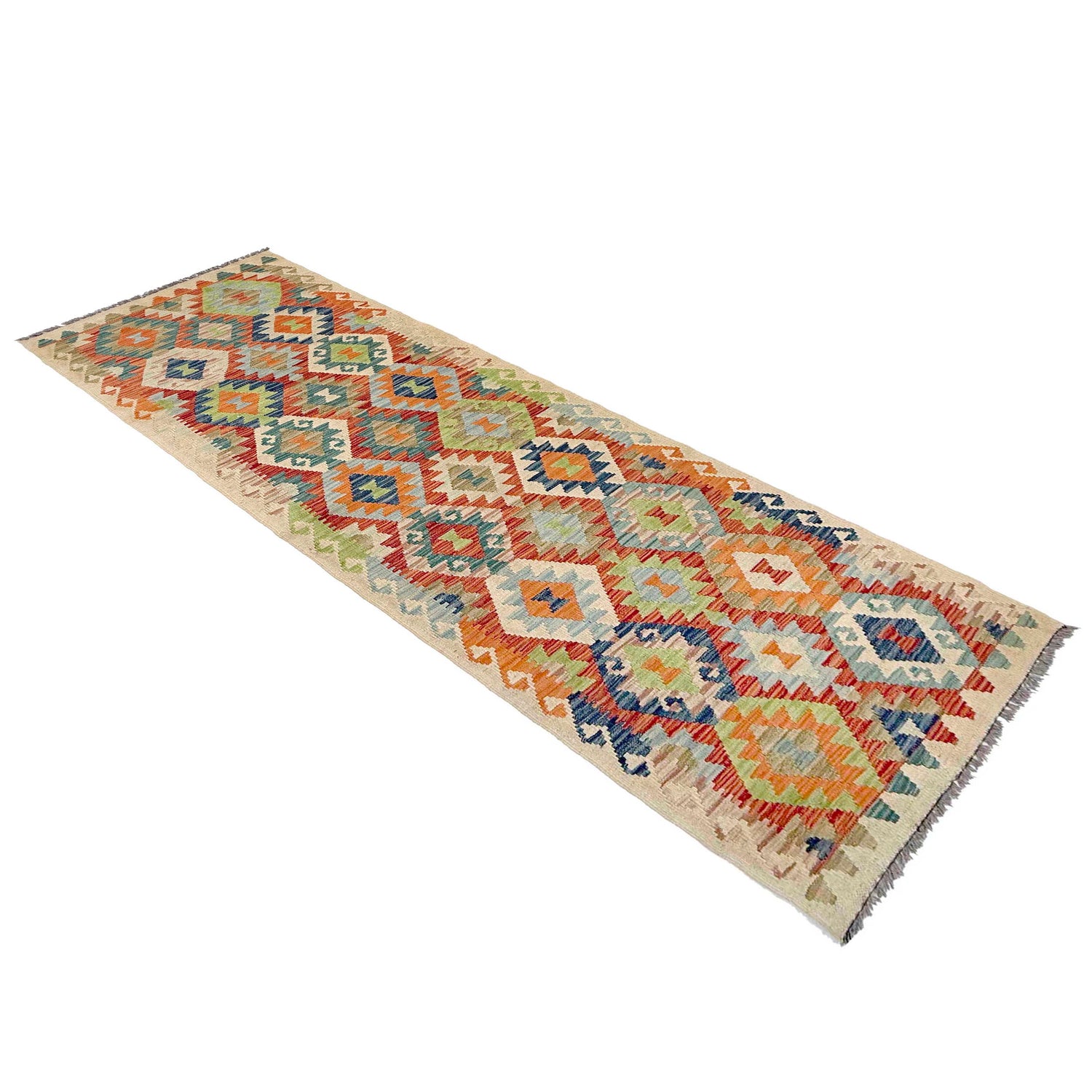 Vegetable Kilim Runner 2' 8" x 9' 8" (ft) - No. P37066