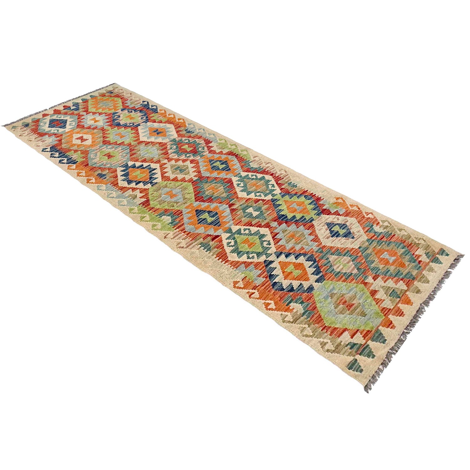 Vegetable Kilim Runner 2' 8" x 9' 8" (ft) - No. P37066