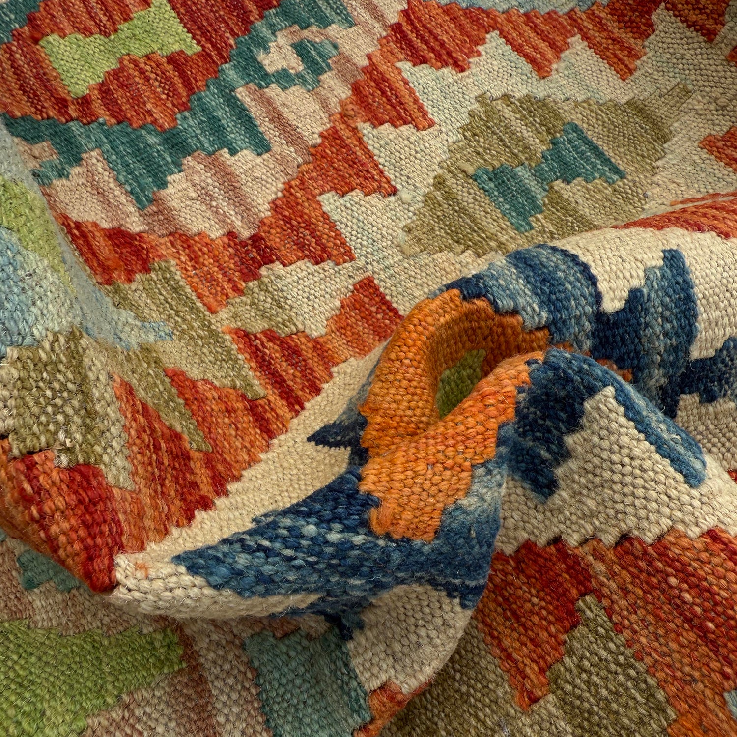 Vegetable Kilim Runner 2' 8" x 9' 8" (ft) - No. P37066