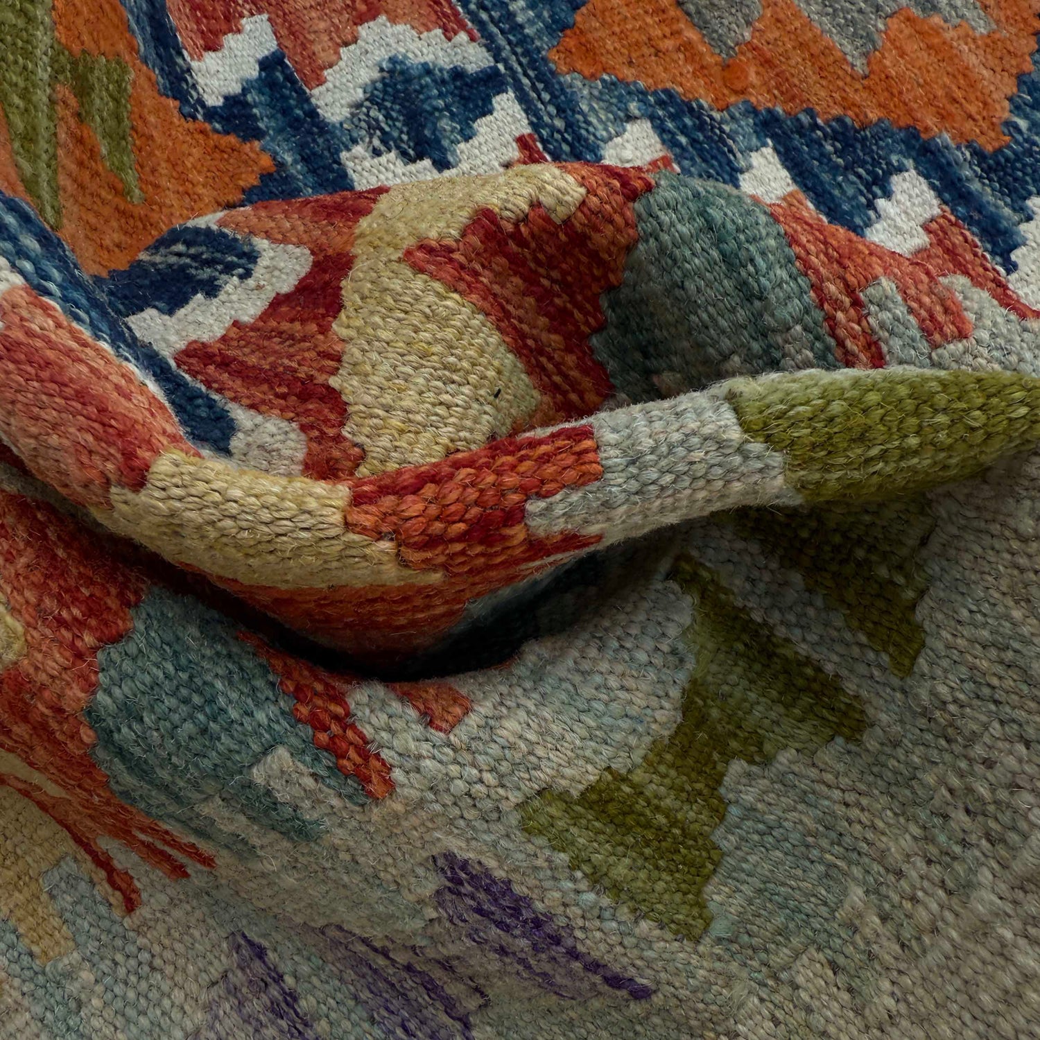 Vegetable Kilim Runner 2' 9" x 6' 5" (ft)- No. P37068