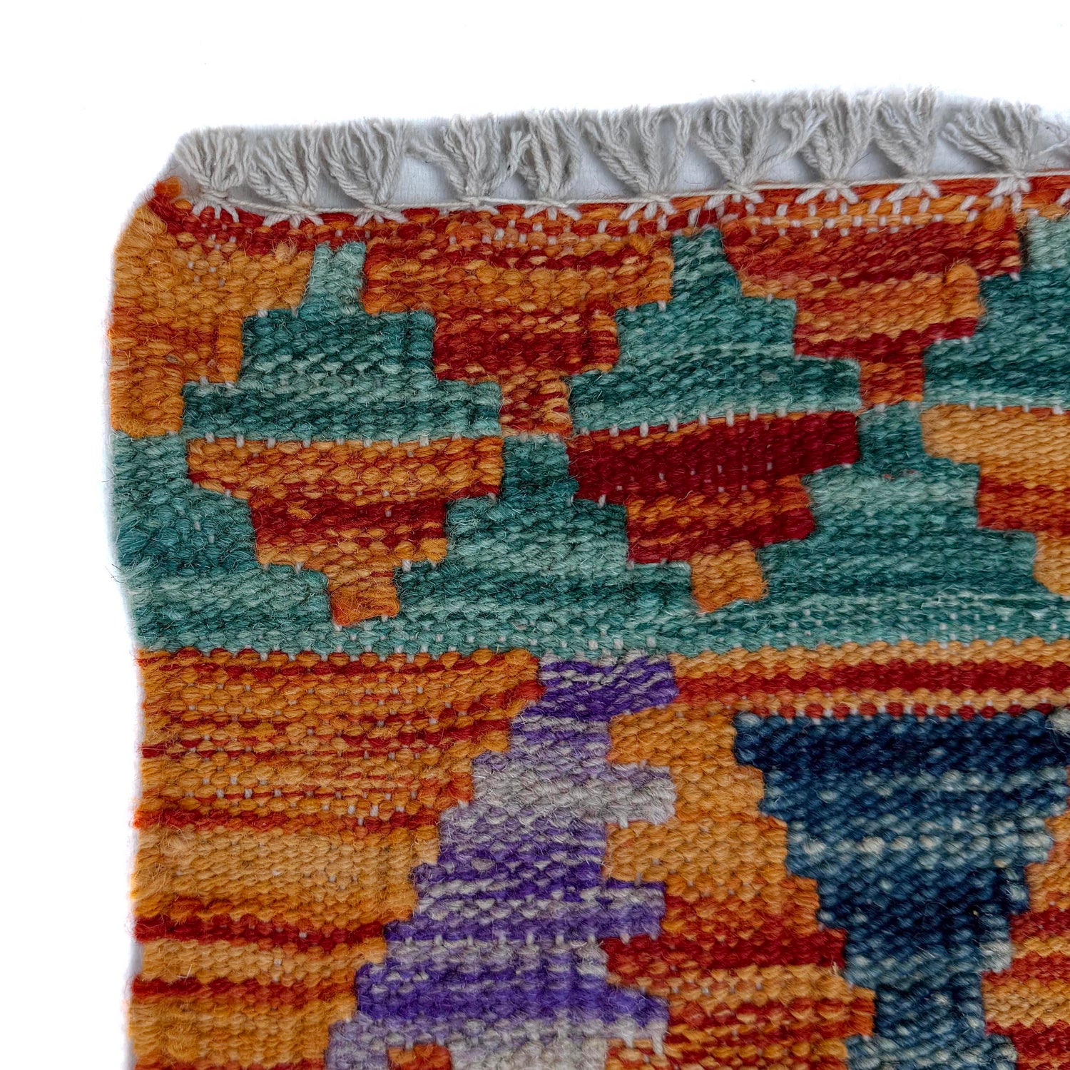 Vegetable Kelim Runner 2' 6" x 6' 3" (ft)- No. P37069