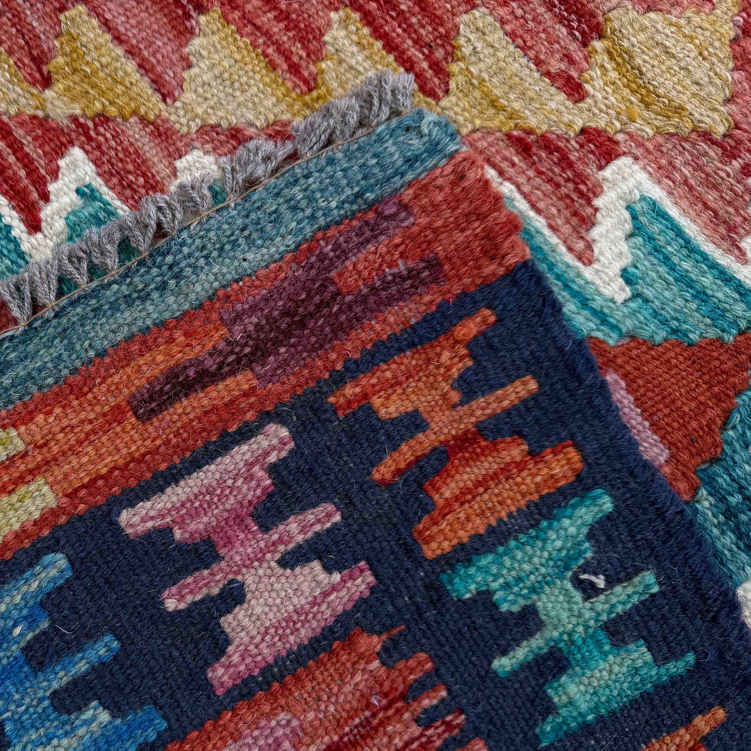 Handmade Vegetable Kilim 2' 5" x 4' 0" (ft) - No. P37072