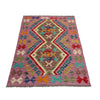 Handmade Vegetable Kelim 2' 7" x 3' 11" (ft) - No. P37073