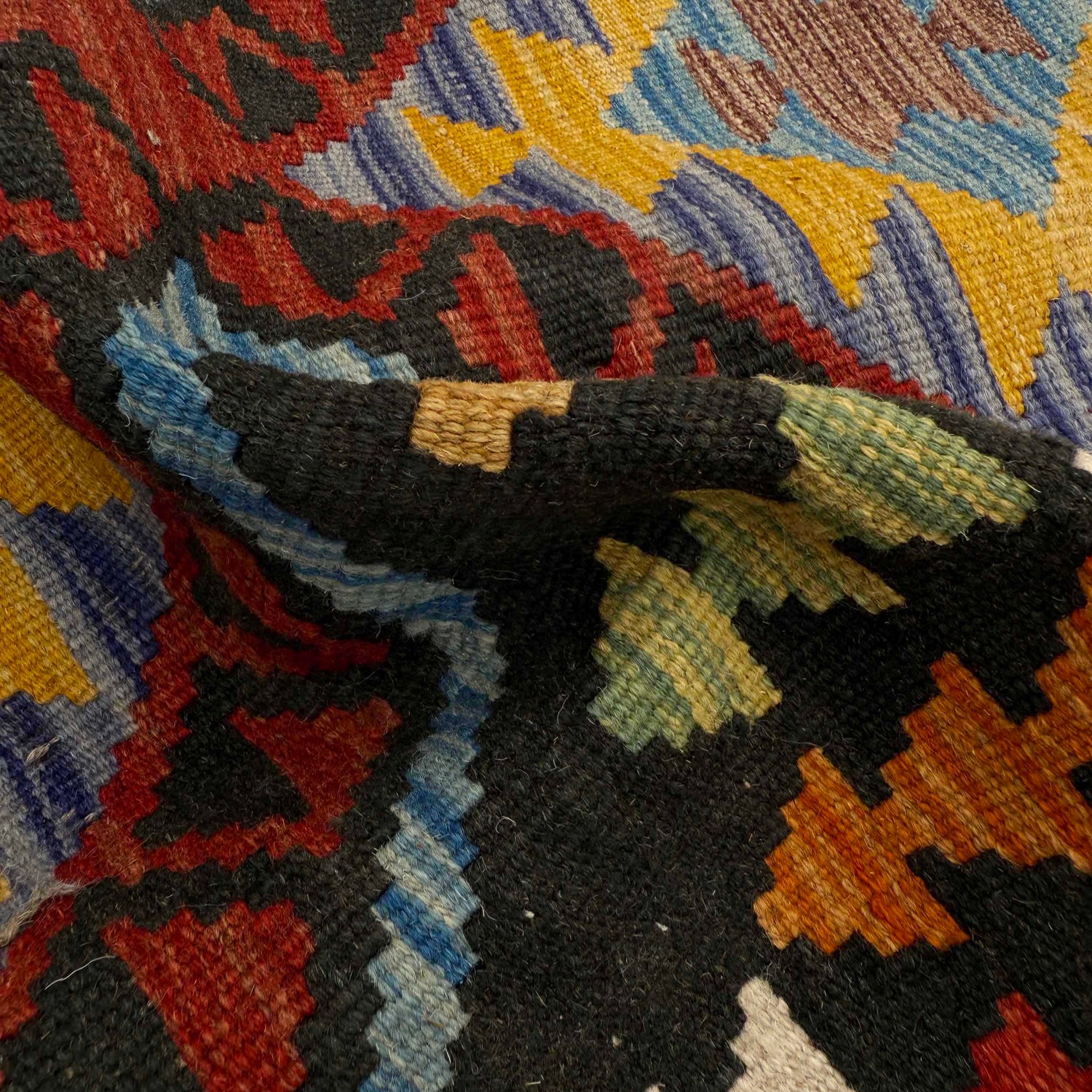 Handmade Vegetable Kilim 2' 7" x 4' 0" (ft) - No. P37074