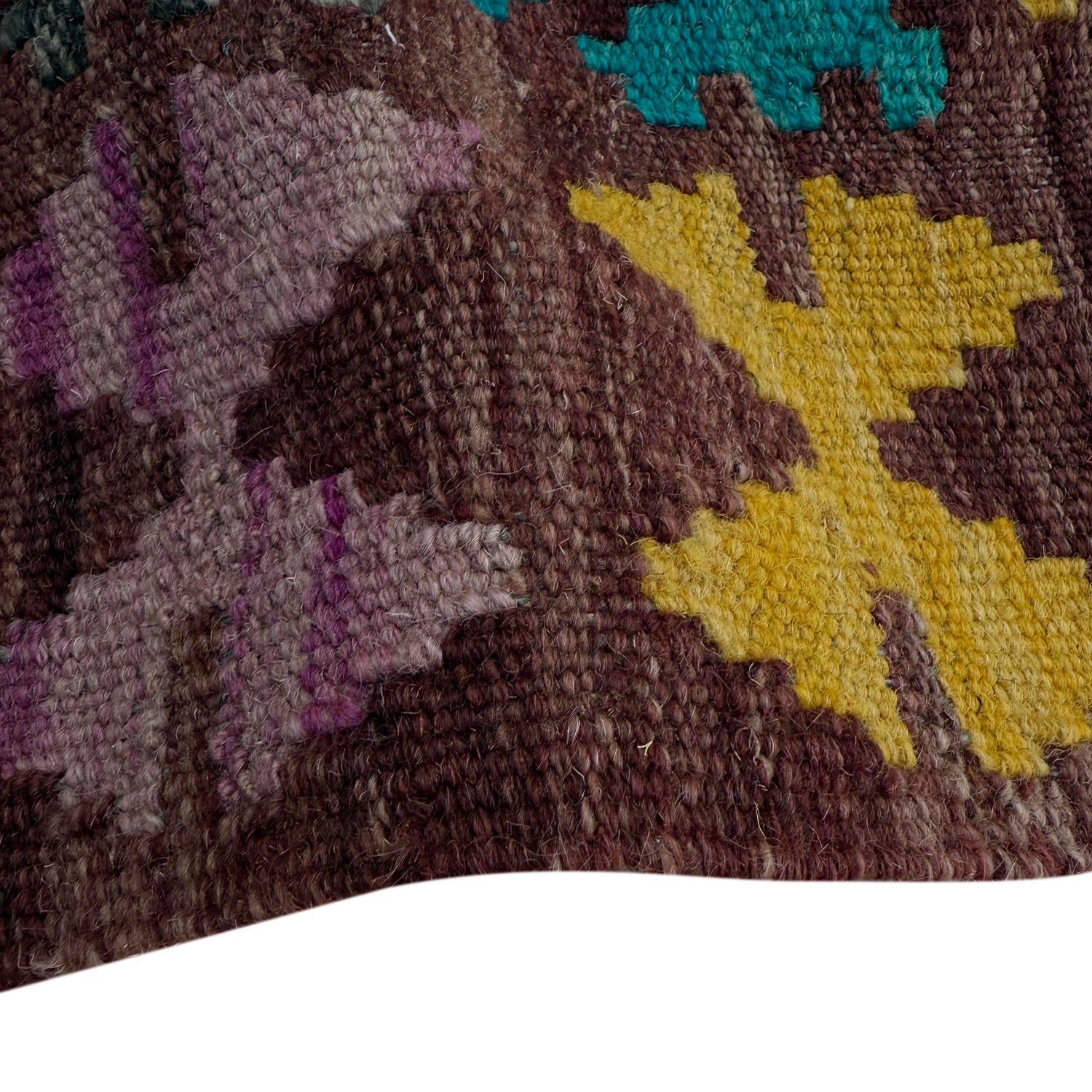 Handmade Vegetable Kelim 2' 7" x 3' 11" (ft) - No. P37075