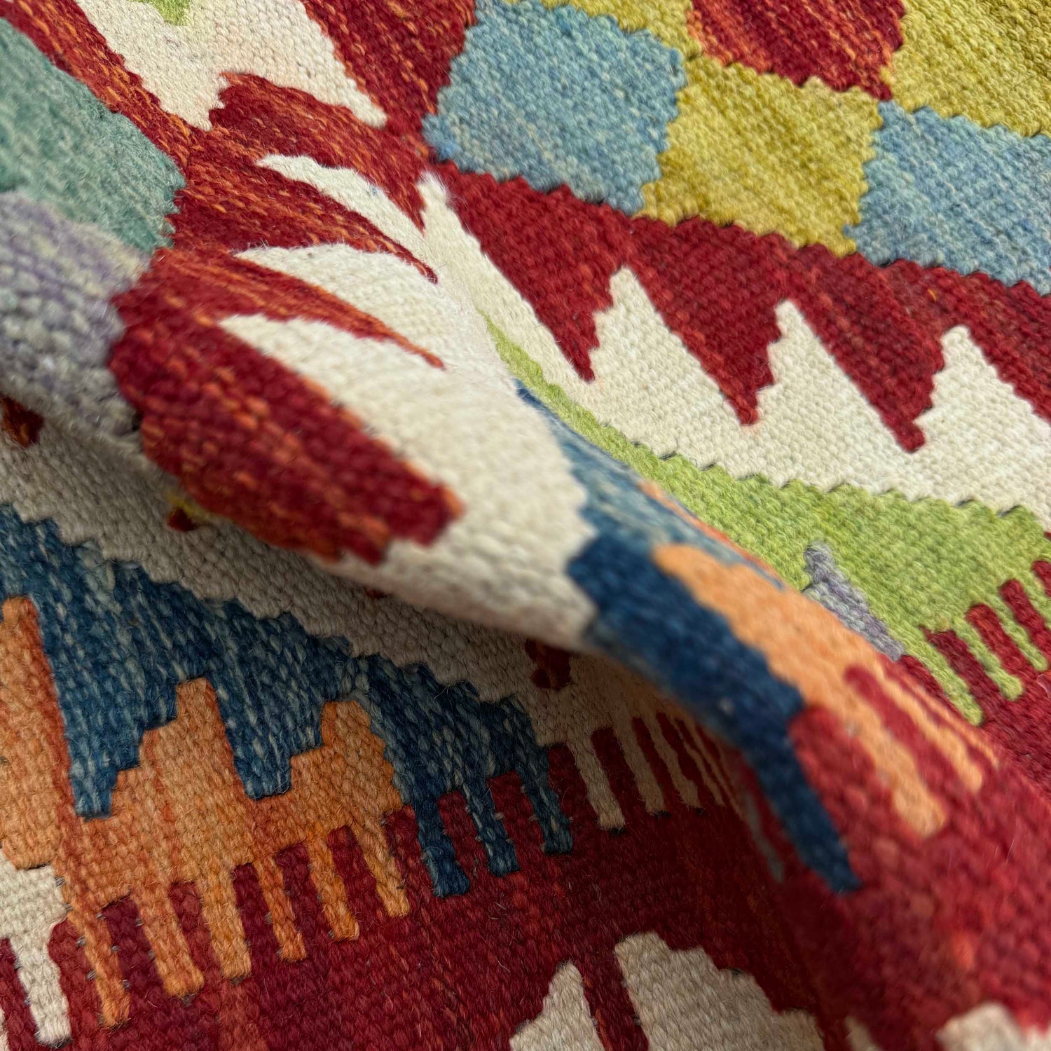 Vegetable Kelim Runner 2' 5" x 6' 6" (ft)- No. P37082