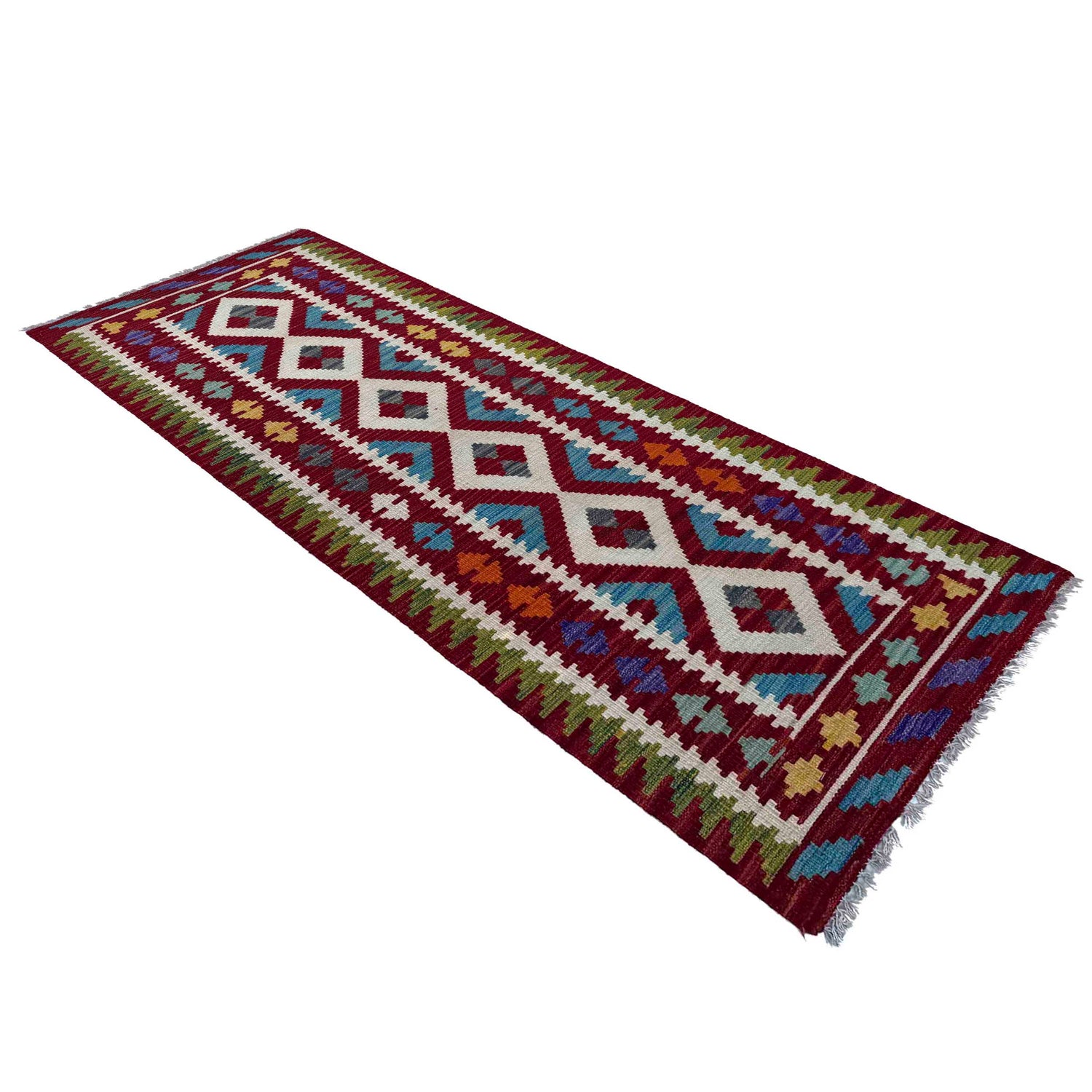 Vegetable Kilim Runner 2' 4" x 6' 9" (ft)- No. P37088