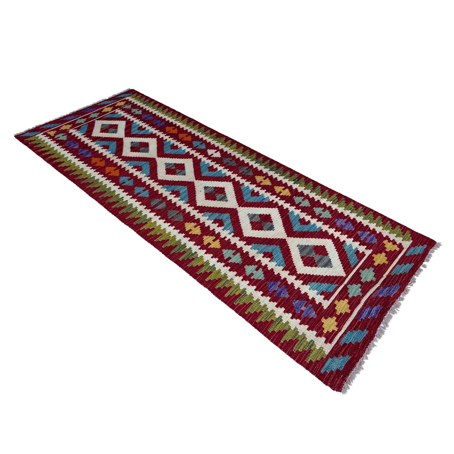 Vegetable Kilim Runner 2' 4" x 6' 9" (ft)- No. P37088