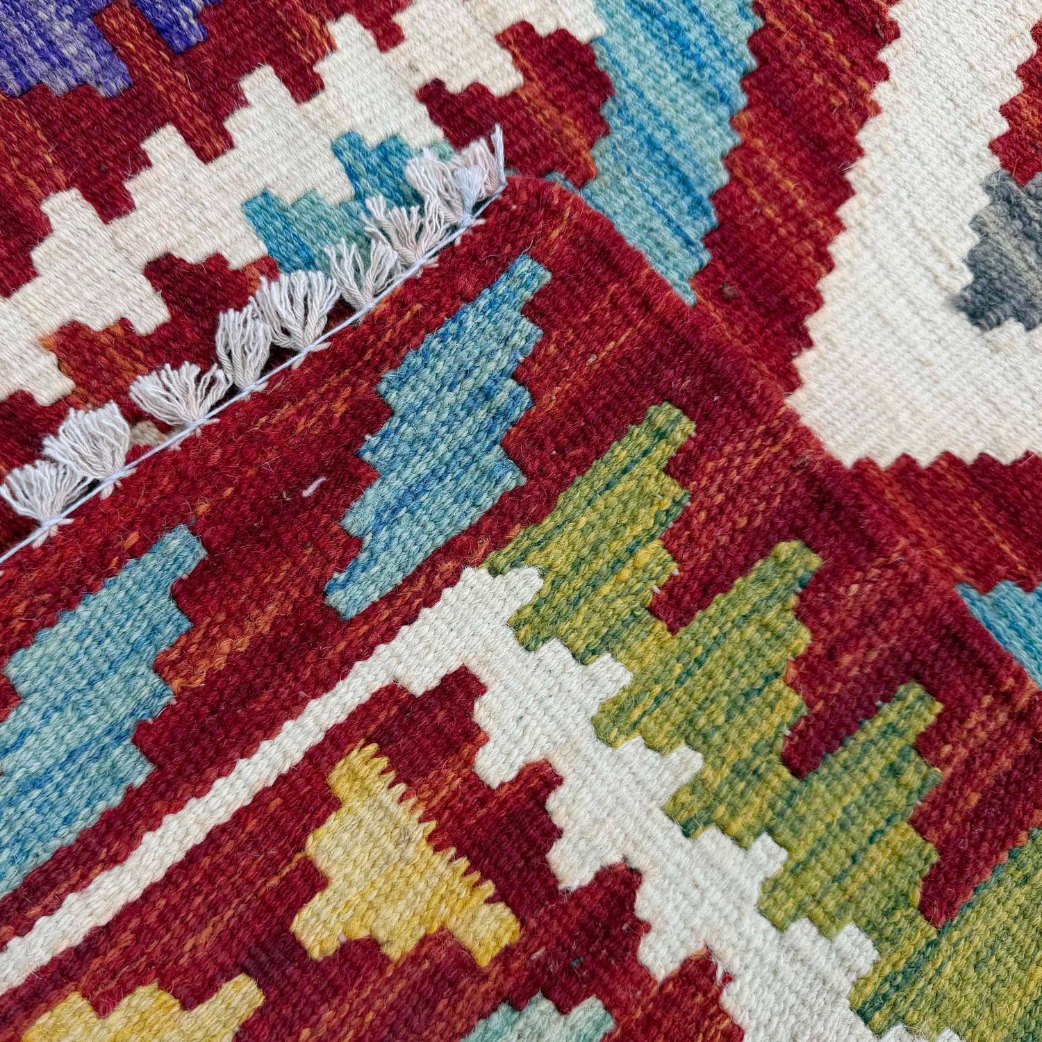 Vegetable Kilim Runner 2' 4" x 6' 9" (ft)- No. P37088