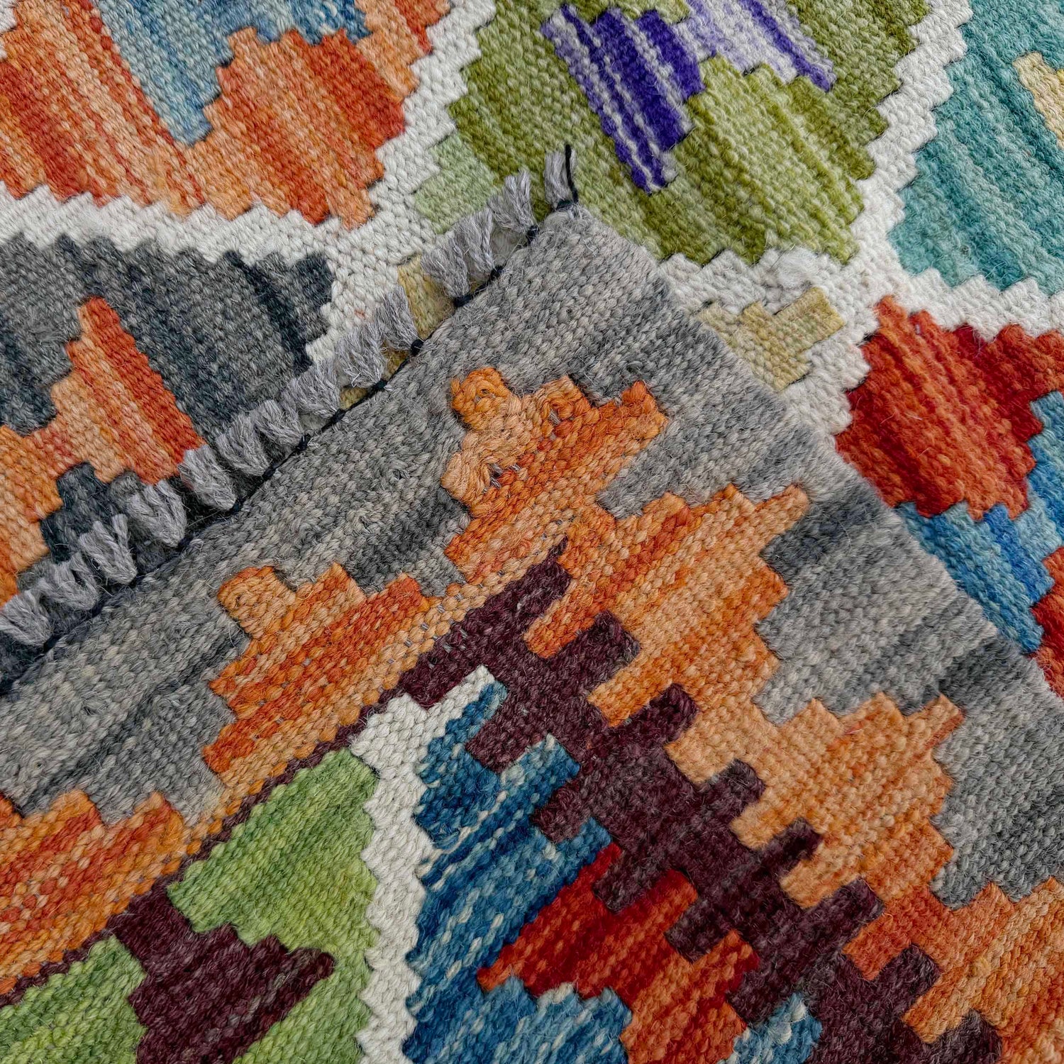 Vegetable Kilim Runner 2' 9" x 6' 4" (ft)- No. P37090