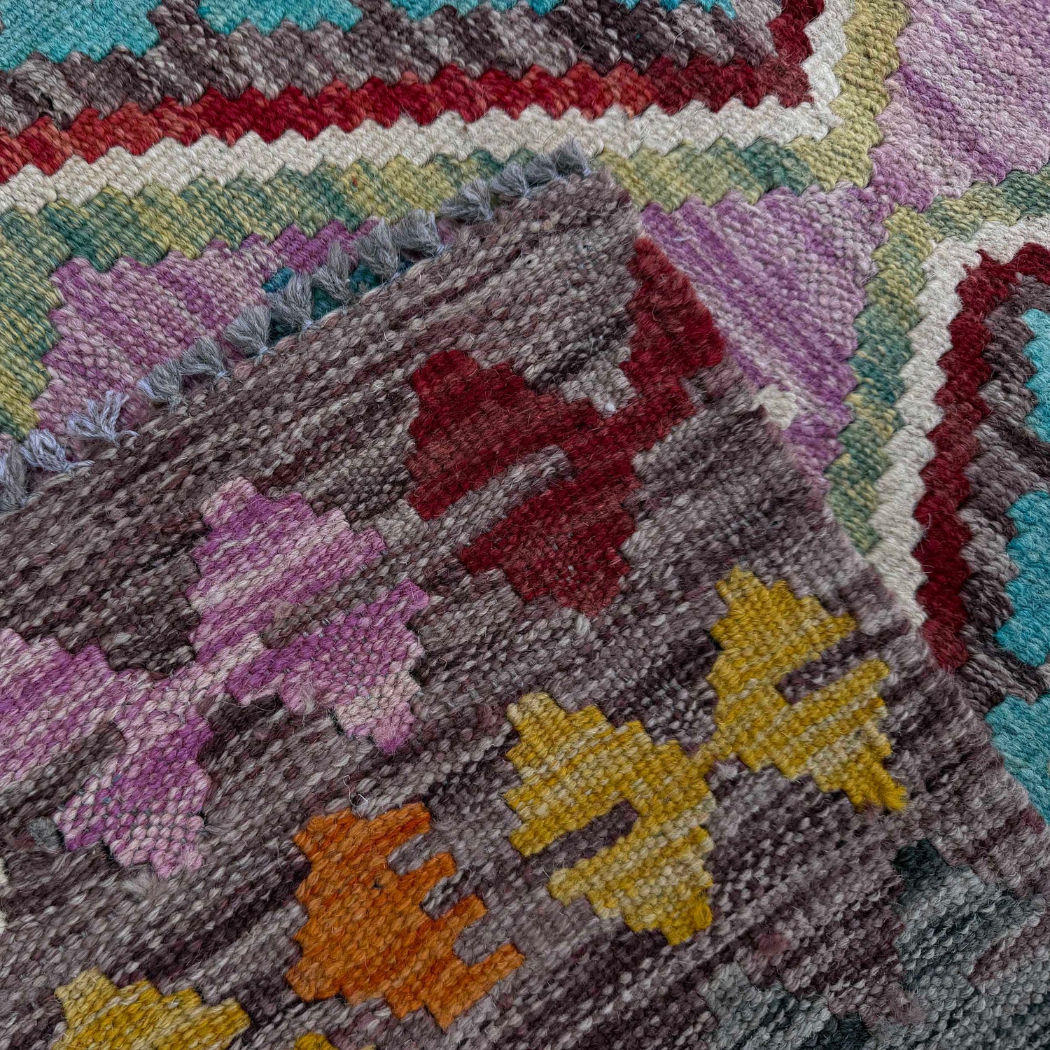 Handmade Vegetable Kilim 2' 6" x 4' 1" (ft) - No. P37097