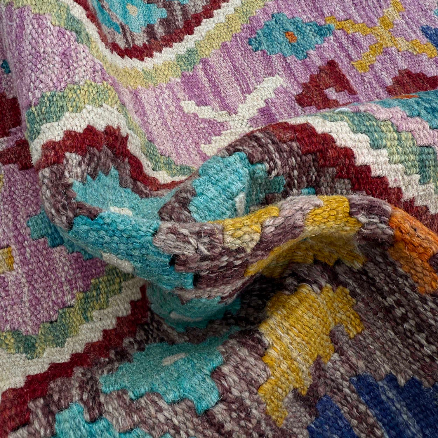 Handmade Vegetable Kilim 2' 6" x 4' 1" (ft) - No. P37097