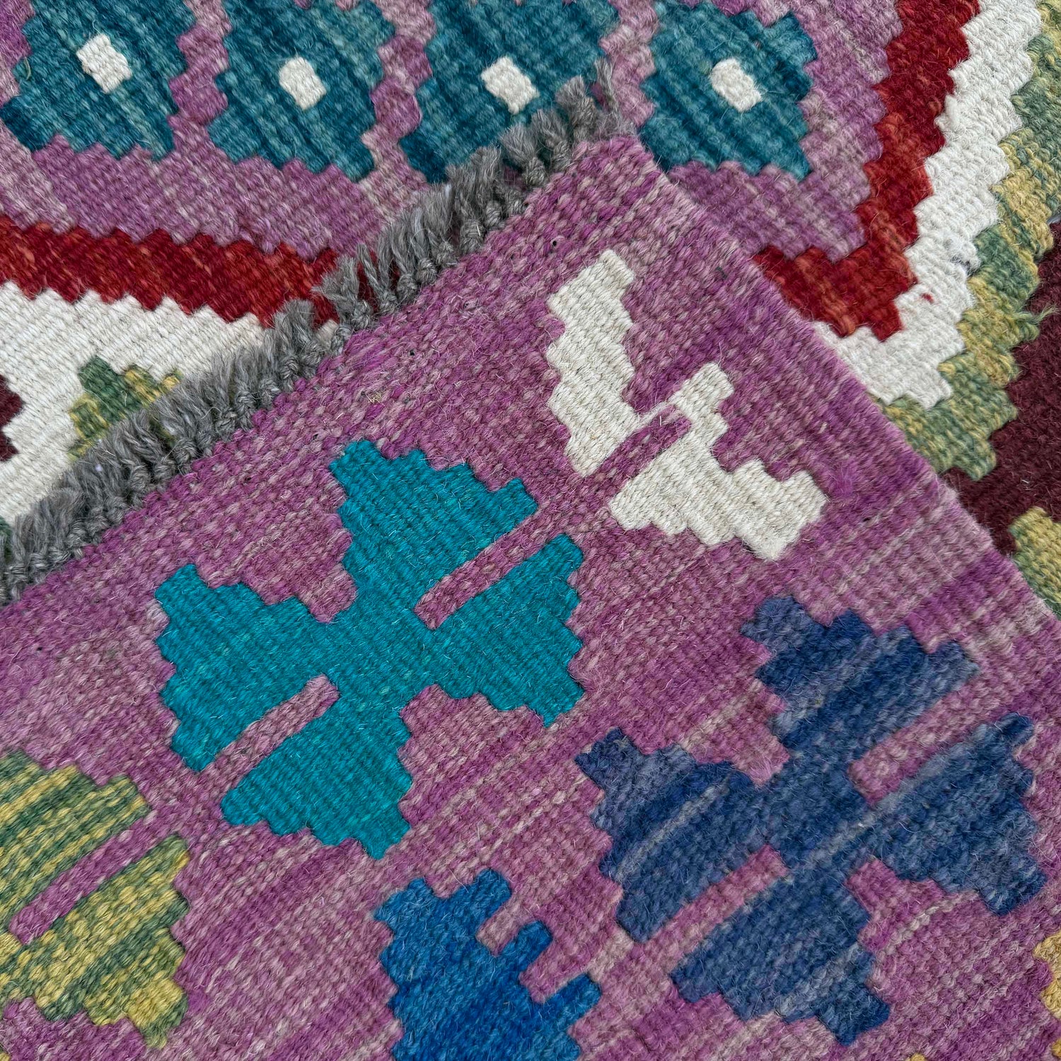 Handmade Vegetable Kilim 2' 10" x 3' 10" (ft) - No. P37099