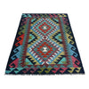 Handmade Vegetable Kelim 2' 10" x 3' 11" (ft) - No. P37104