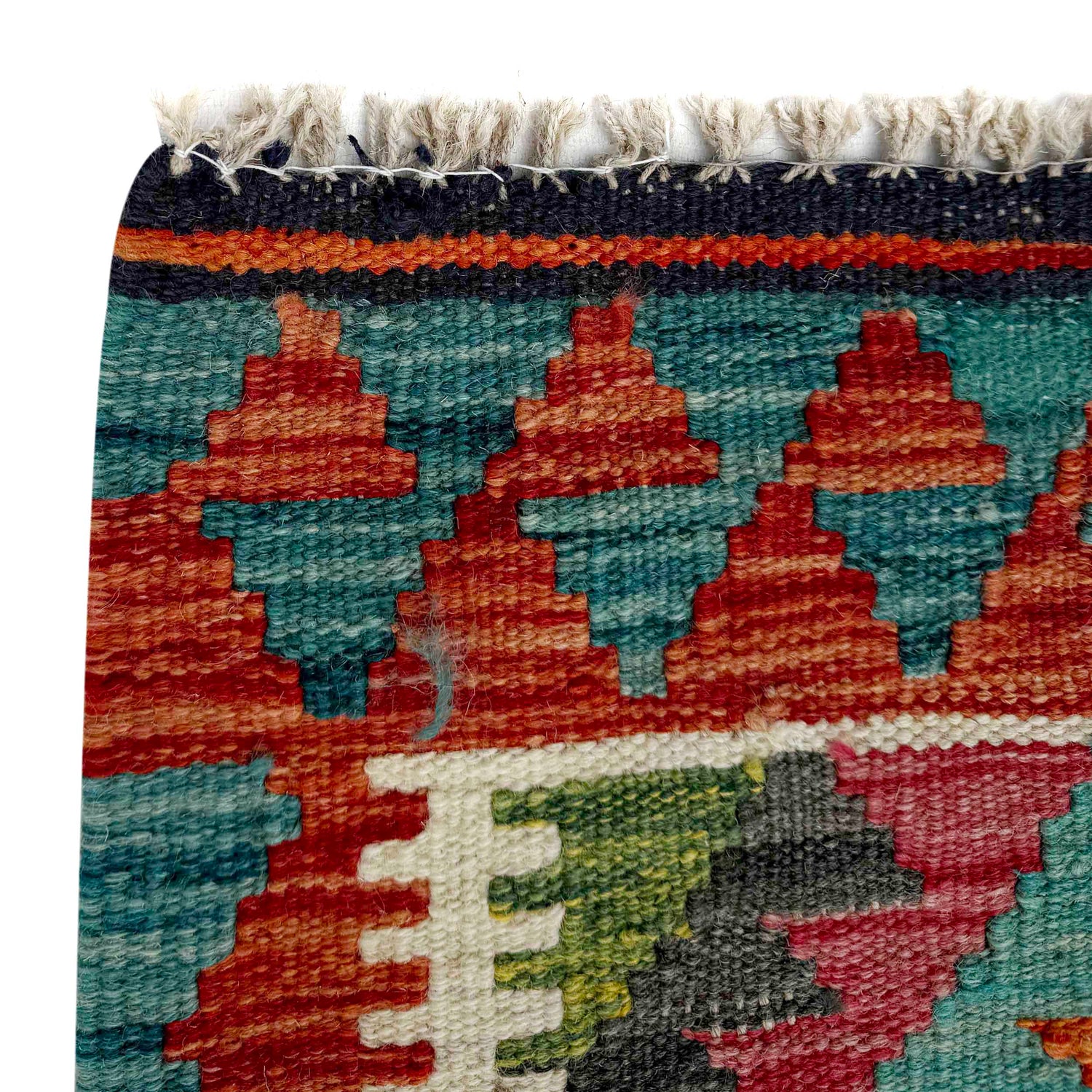 Handmade Vegetable Kilim 2' 10" x 4' 0" (ft) - No. P37107