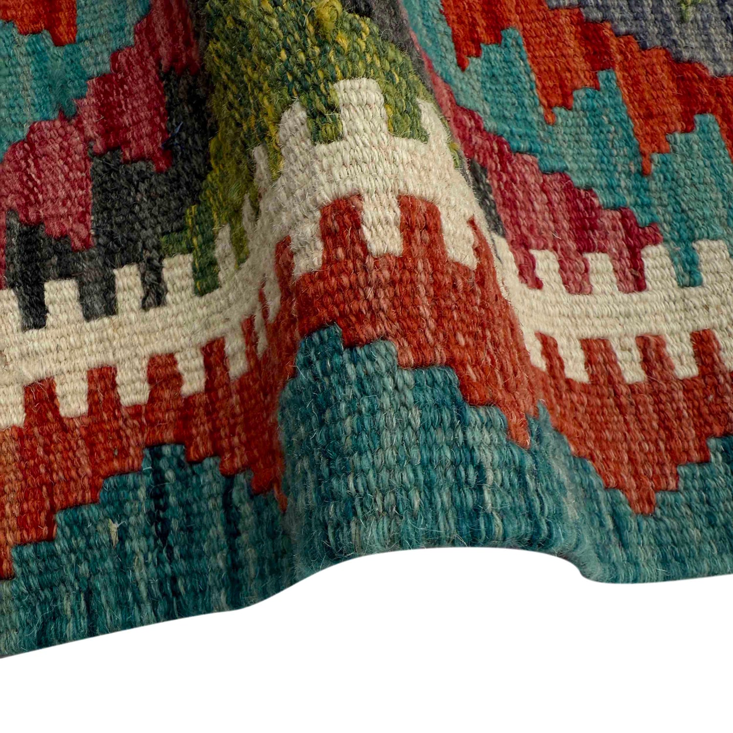 Handmade Vegetable Kilim 2' 10" x 4' 0" (ft) - No. P37107
