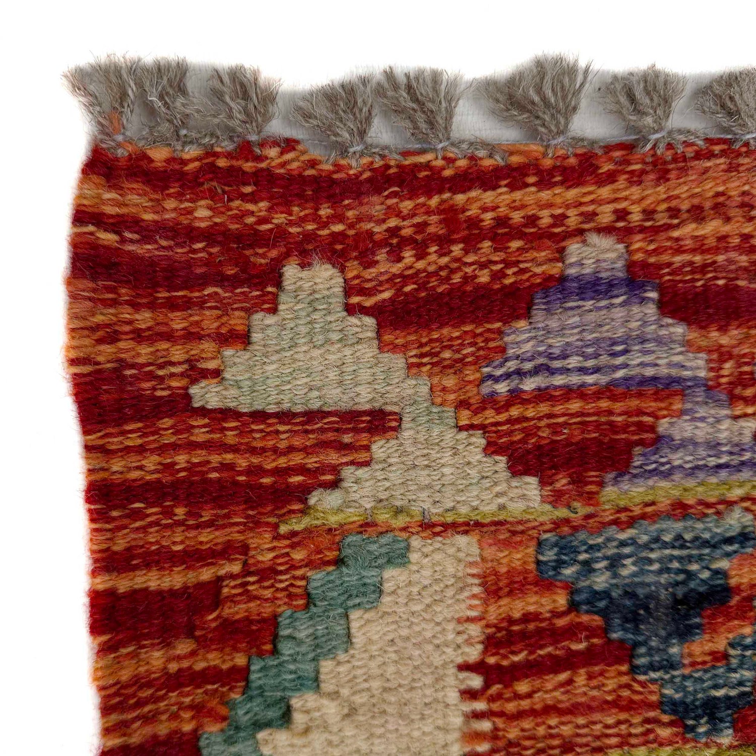Vegetable Kelim Runner 2' 6" x 6' 8" (ft)- No. P37121
