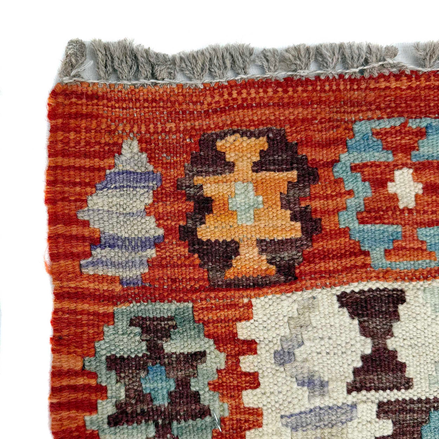 Vegetable Kilim Runner 2' 6" x 6' 7" (ft)- No. P37123